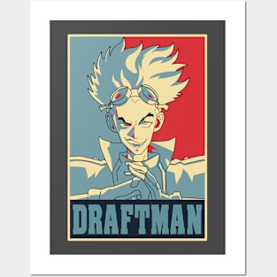 Draftman 02 Posters and Art